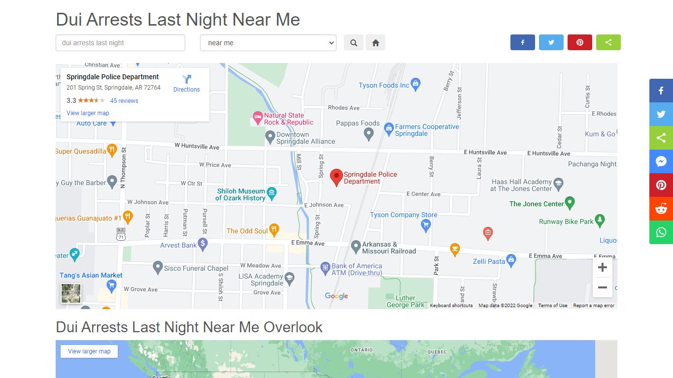 Dui Arrests Last Night Near Me